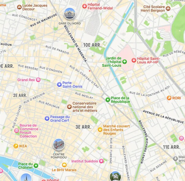 Retail in Paris for lease - Building Photo - Image 2 of 3