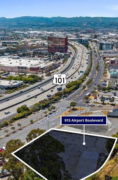 915 Airport Blvd, South San Francisco, CA for lease - Aerial - Image 3 of 6