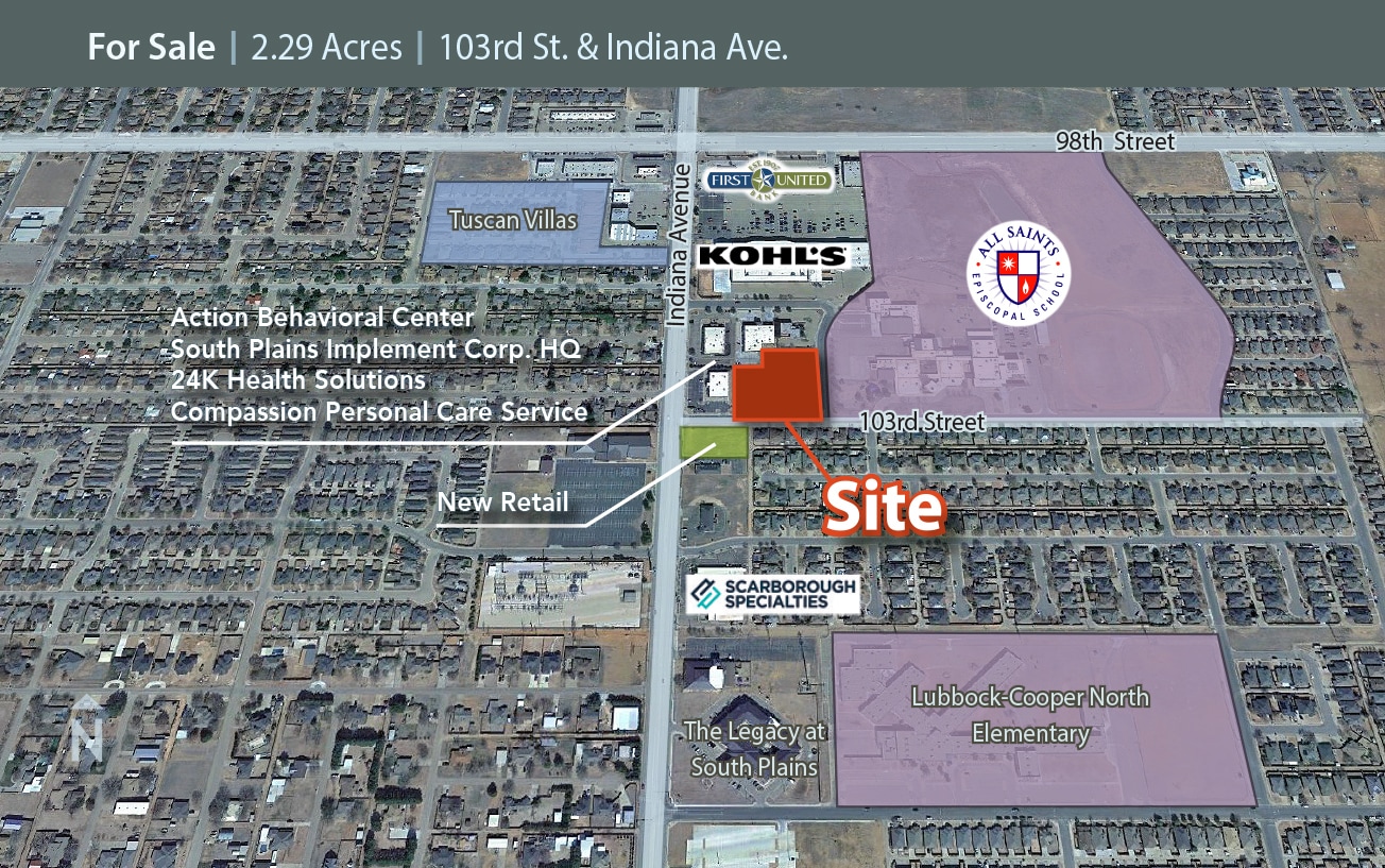 3300 103rd St, Lubbock, TX for sale Aerial- Image 1 of 6