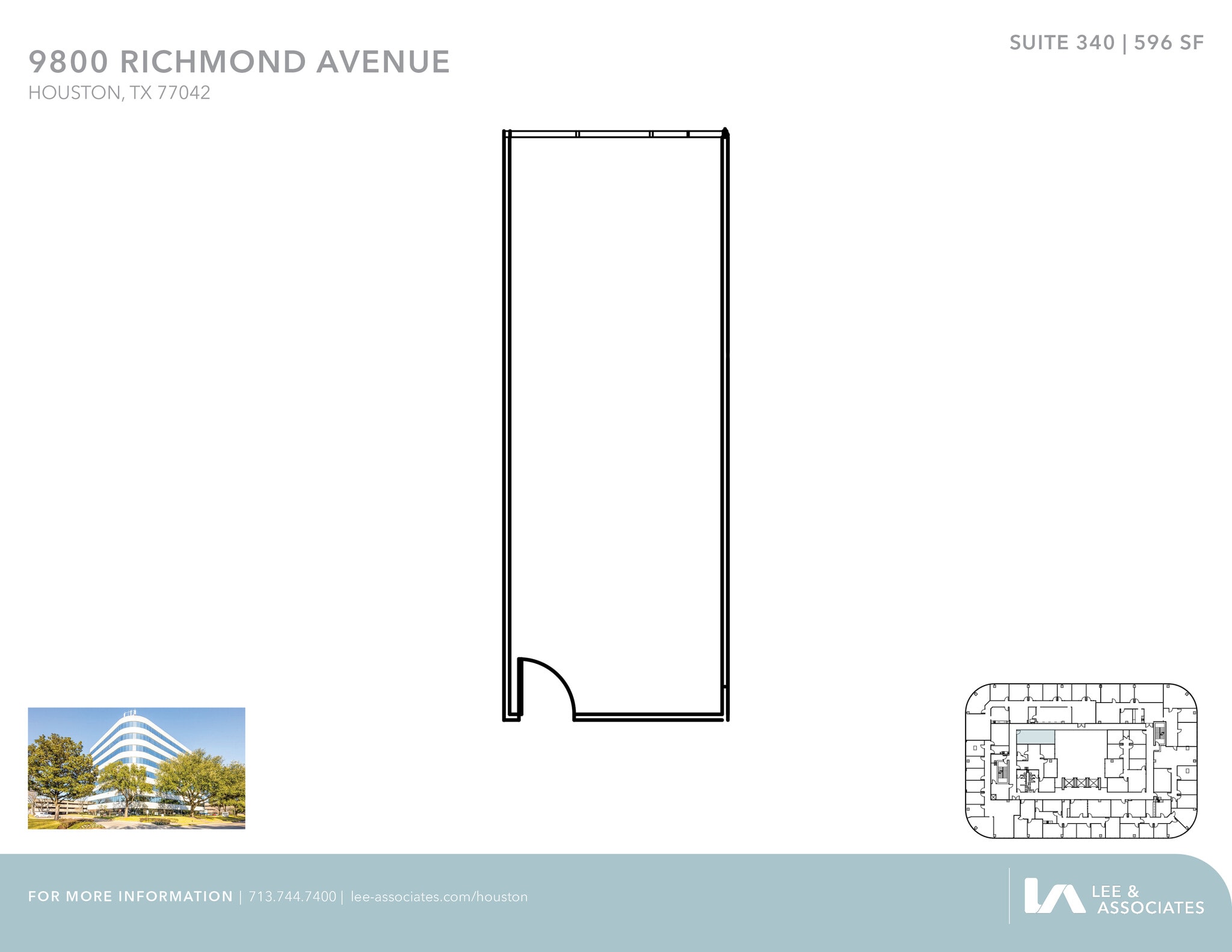 9800 Richmond Ave, Houston, TX for lease Floor Plan- Image 1 of 2