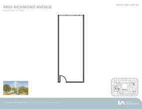 9800 Richmond Ave, Houston, TX for lease Floor Plan- Image 1 of 2