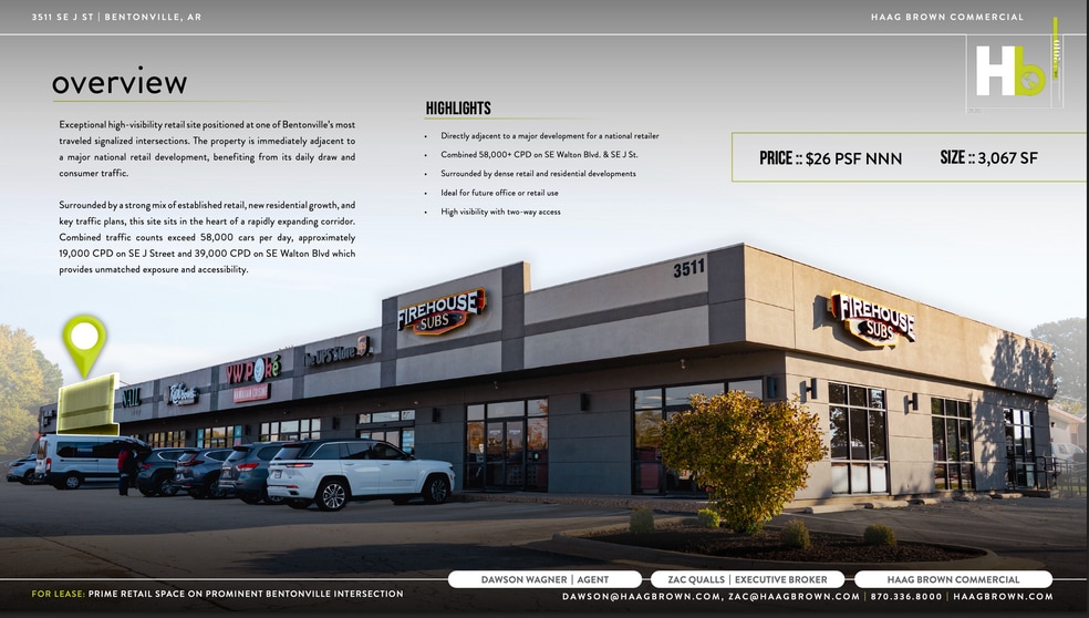 3511 SE J St, Bentonville, AR for lease - Building Photo - Image 2 of 5