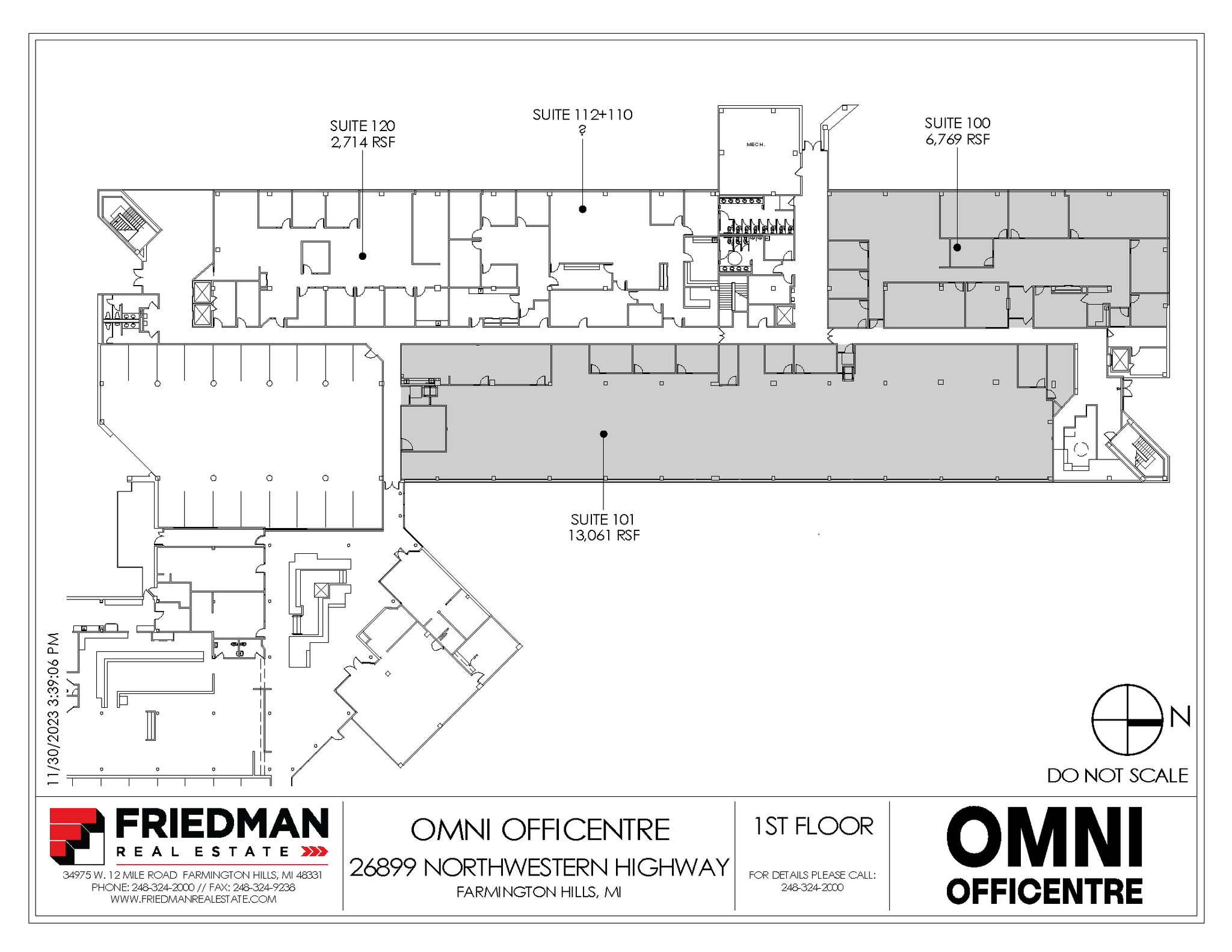 26899 Northwestern Hwy, Southfield, MI for lease Floor Plan- Image 1 of 1