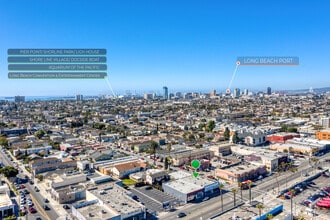 1900-1902 E Anaheim St, Long Beach, CA - Aerial map view