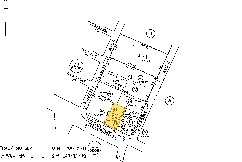 11643 E Telegraph Rd, Santa Fe Springs, CA for sale - Plat Map - Image 1 of 1