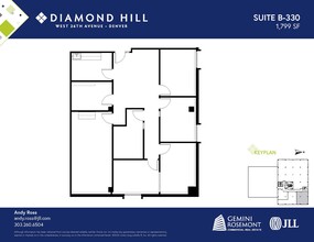 2490 W 26th Ave, Denver, CO for lease Floor Plan- Image 1 of 2