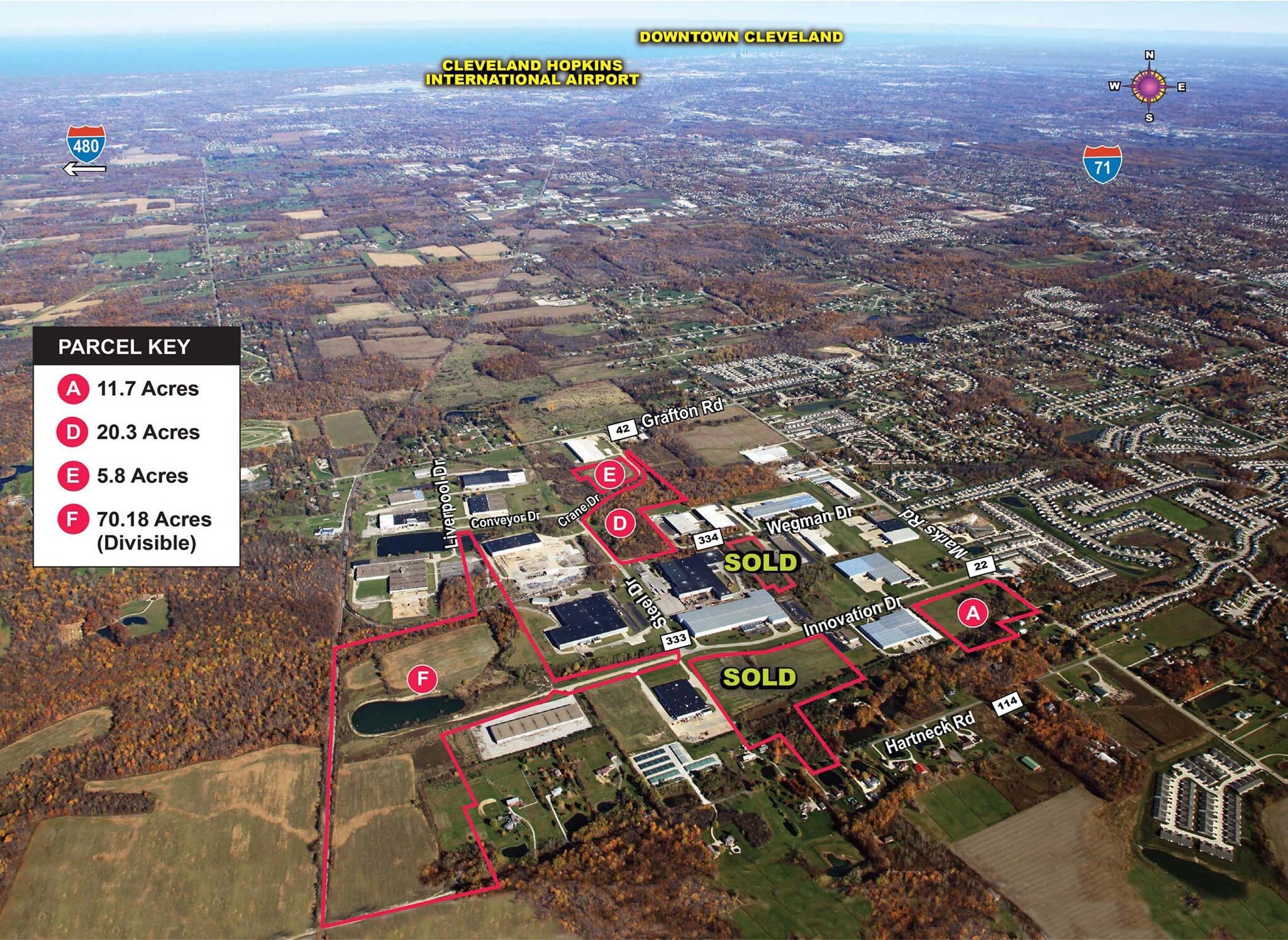 0 Innovation Dr, Valley City, OH 44280 Land for Sale