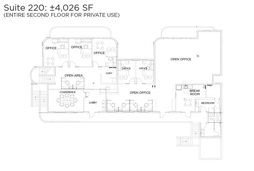 8683 E Via de Negocio, Scottsdale, AZ for lease - Floor Plan - Image 2 of 2