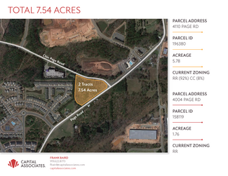 More details for 4110 Page Rd, Morrisville, NC - Land for Sale