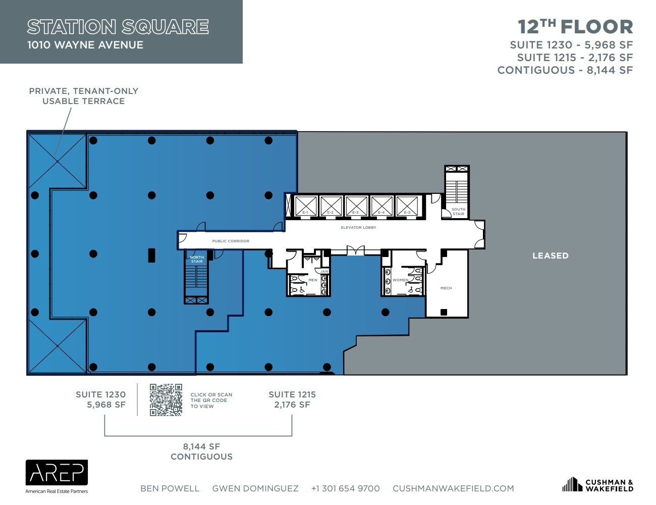 1100 Wayne Ave, Silver Spring, MD for lease Floor Plan- Image 1 of 1
