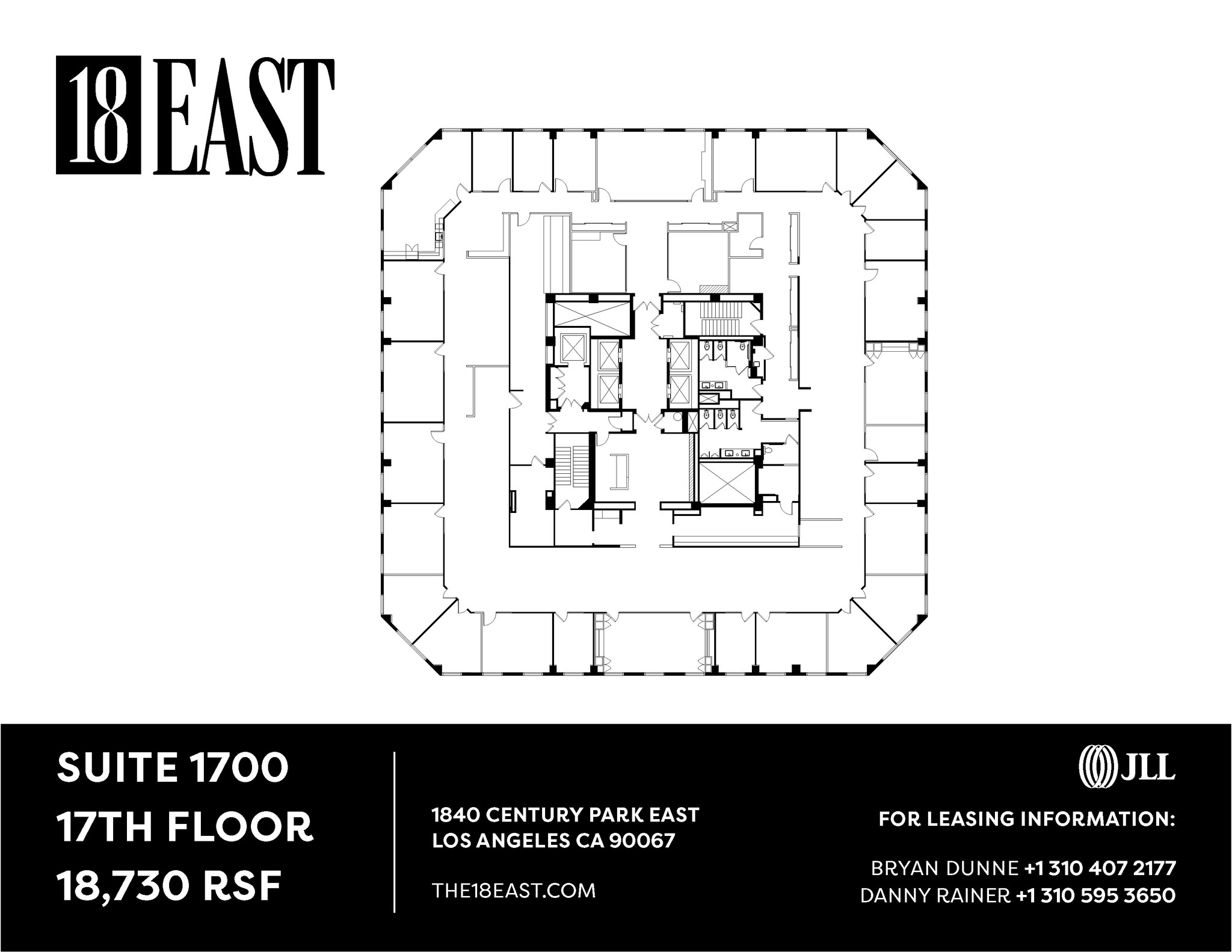1840 Century Park E, Los Angeles, CA for lease Floor Plan- Image 1 of 1