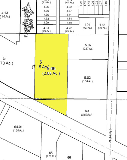 600 W North Blvd, Leesburg, FL for lease - Plat Map - Image 2 of 7