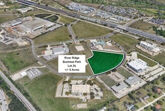 302 Carlson Cir, San Marcos, TX - AERIAL map view