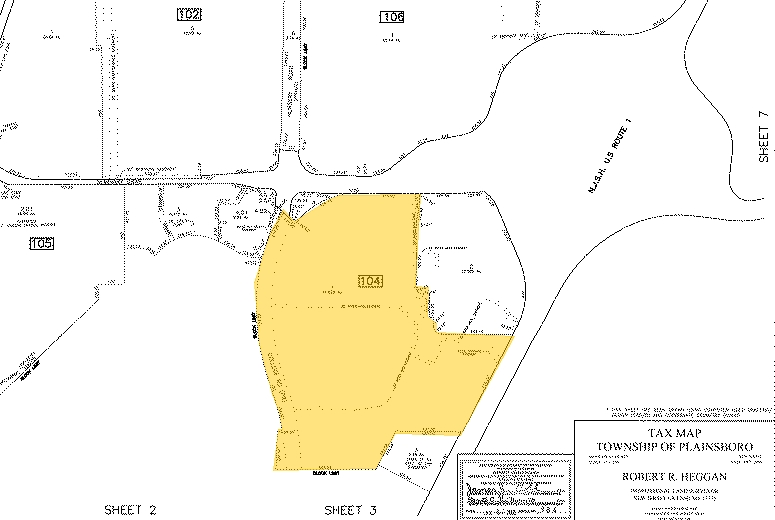 1 Rockingham Row, Princeton, NJ for lease - Plat Map - Image 3 of 4