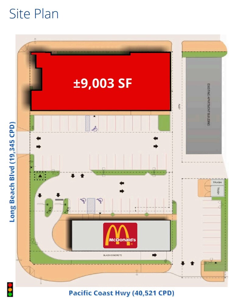 1818-1840 Long Beach Blvd, Long Beach, CA for lease Site Plan- Image 1 of 1