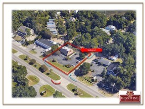 13272 Ocean Hwy, Pawleys Island, SC - aerial  map view