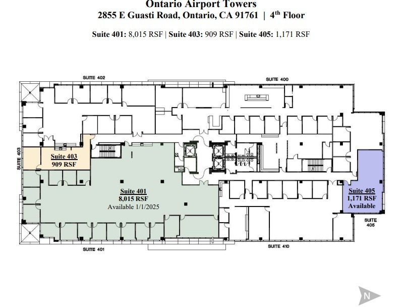 2855 E Guasti Rd, Ontario, CA for lease Floor Plan- Image 1 of 1