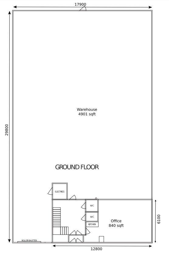 14-19 James Way, Milton Keynes for lease Floor Plan- Image 1 of 2