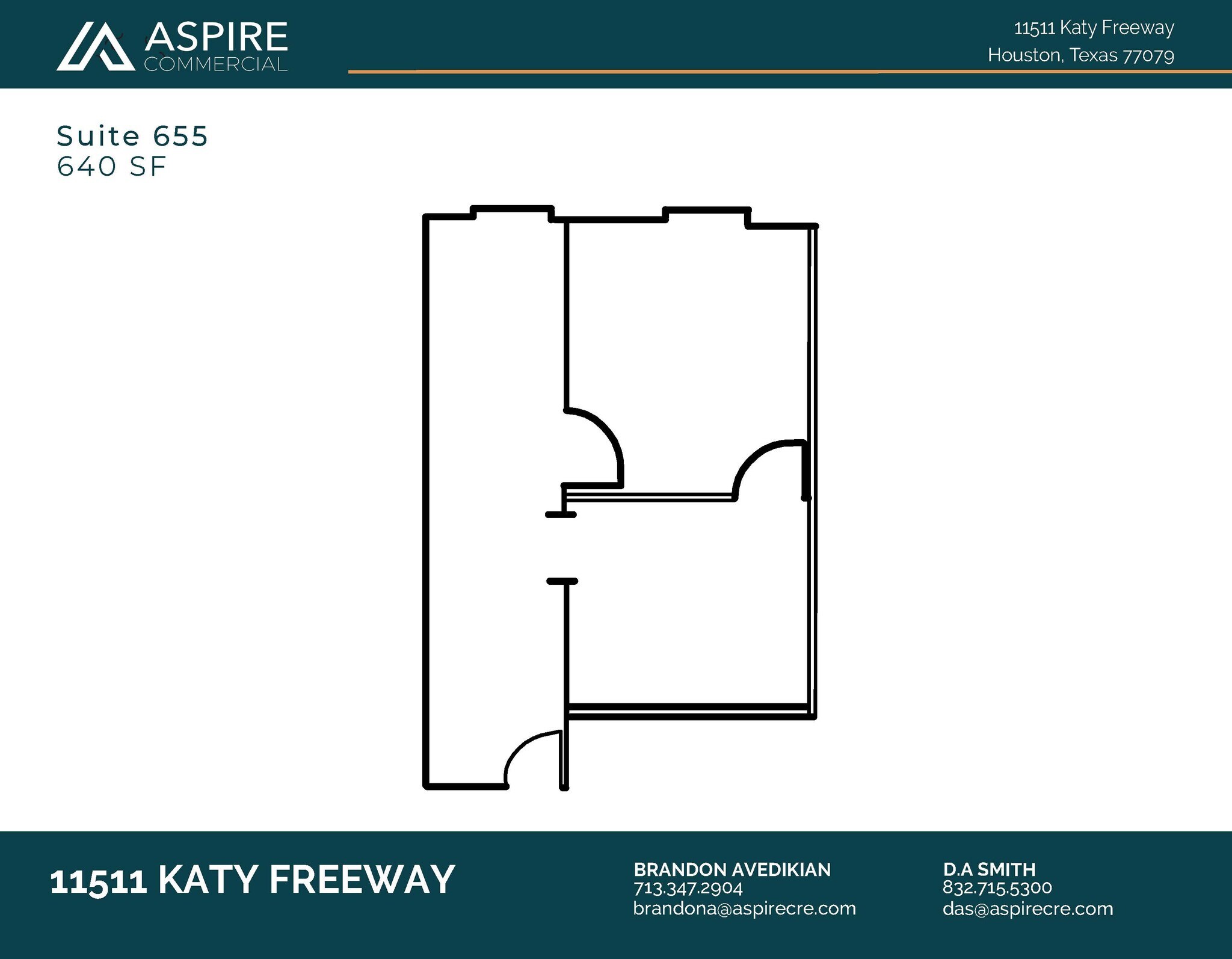 11511 Katy Fwy, Houston, TX for lease Floor Plan- Image 1 of 1