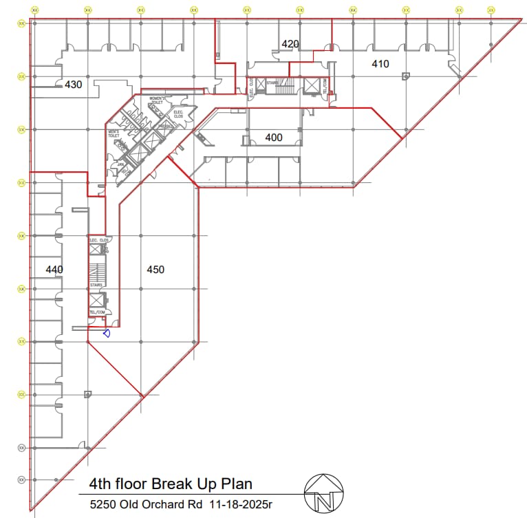 5202 Old Orchard Rd, Skokie, IL for lease Floor Plan- Image 1 of 6