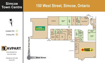 150 West St, Norfolk, ON for lease Site Plan- Image 1 of 1