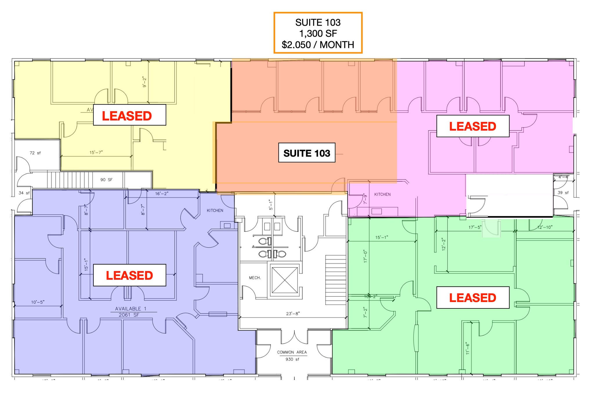 4190 S Plaza Trl, Virginia Beach, VA for lease Floor Plan- Image 1 of 2