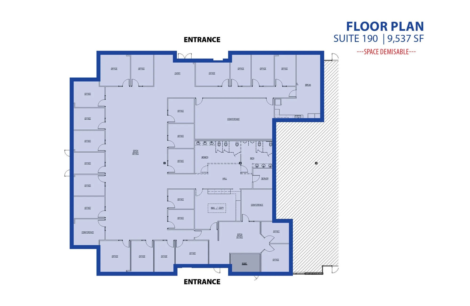 2965 E Tarpon Dr, Meridian, ID for lease Floor Plan- Image 1 of 2