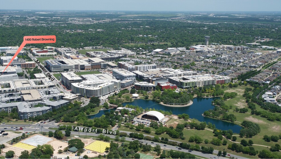 1400 Robert Browning St, Austin, TX for sale - Aerial - Image 2 of 3