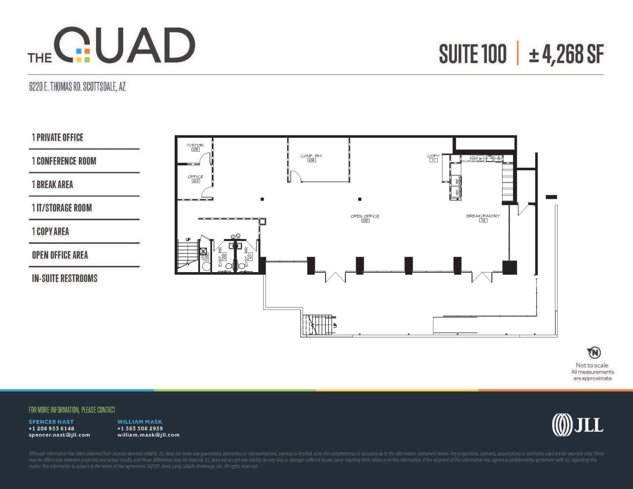 6320 E Thomas Rd, Scottsdale, AZ for lease Floor Plan- Image 1 of 1