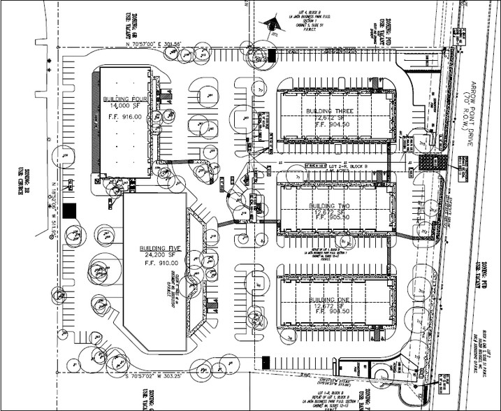 1101 Arrow Point Dr, Cedar Park, TX for sale - Site Plan - Image 1 of 1