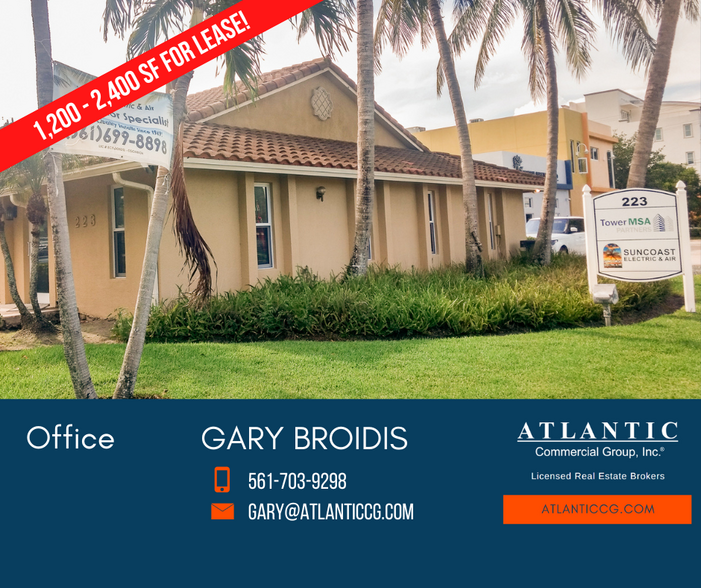 223 NE 5th Ave, Delray Beach, FL for lease - Building Photo - Image 1 of 13