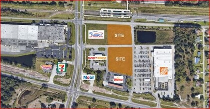 1625 S Poinciana Blvd, Kissimmee, FL - aerial  map view