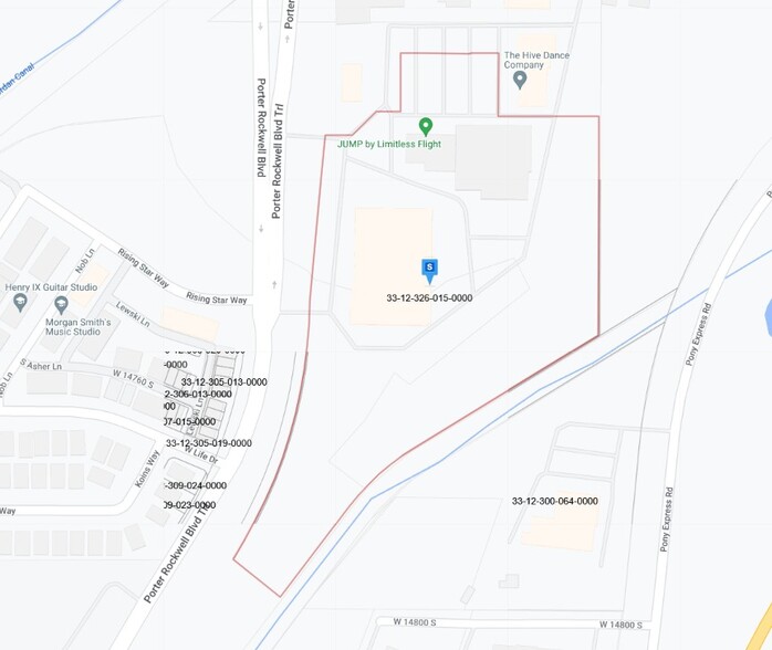 14629 S Porter Rockwell Blvd, Bluffdale, UT for sale - Plat Map - Image 3 of 4