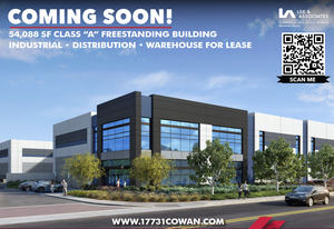 17731 Cowan, Irvine CA - Warehouse