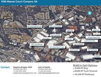 More details for 1995 Weaver Ct, Conyers, GA - Industrial for Lease