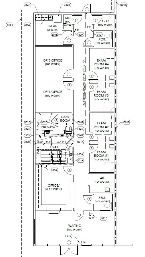 6710 W Sunrise Blvd, Plantation, FL for lease Floor Plan- Image 1 of 4