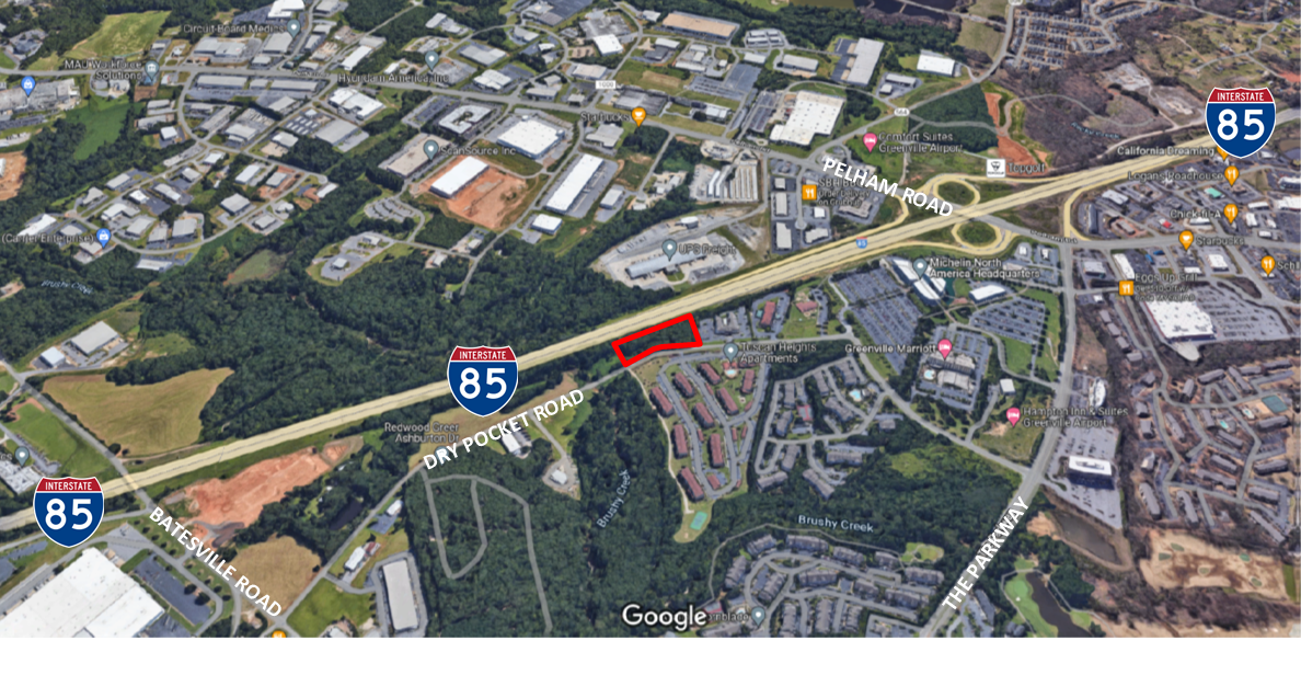 2661 Dry Pocket, Greer, SC for sale Aerial- Image 1 of 1