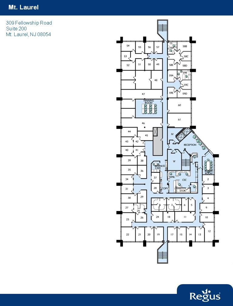 309 Fellowship Rd, Mount Laurel, NJ for lease Floor Plan- Image 1 of 9