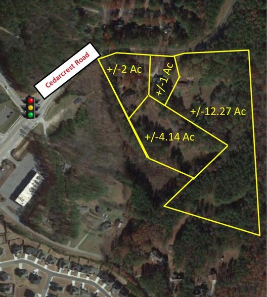 0 Cedarcrest Rd At Harmony Grove Church Rd, Acworth, GA for sale - Other - Image 1 of 1