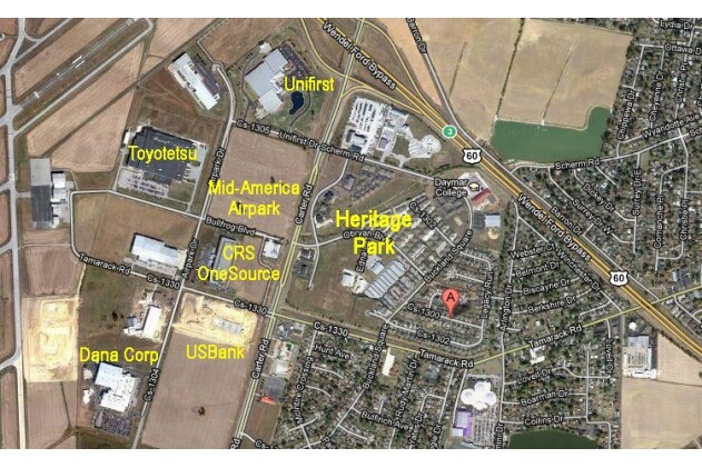 3620 Edna Ct, Owensboro, KY for sale - Aerial - Image 1 of 1