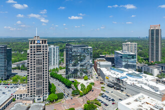 3438 Peachtree Rd NE, Atlanta, GA - aerial  map view