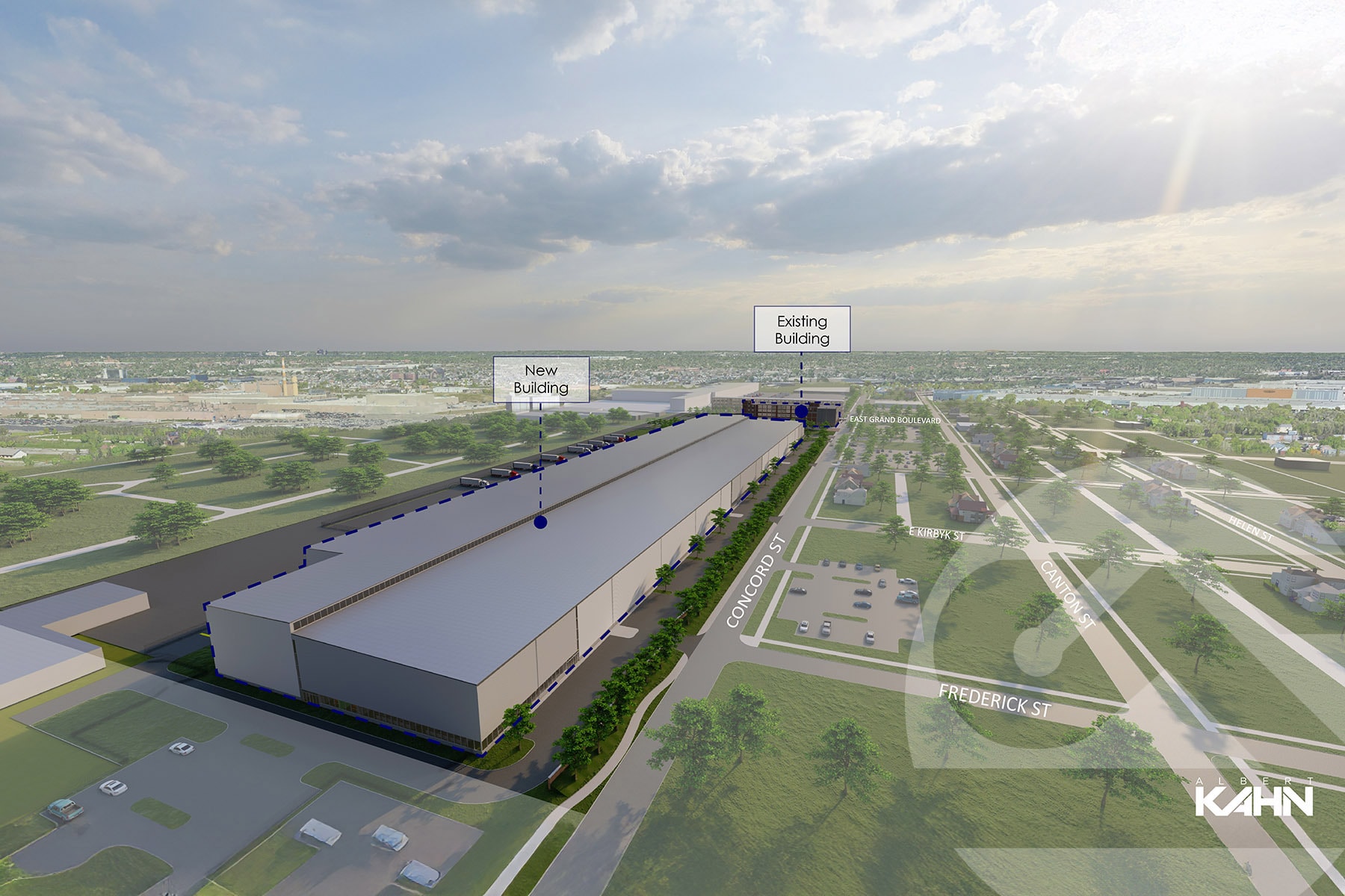 1539 E Grand Blvd, Detroit, MI for lease Primary Photo- Image 1 of 2