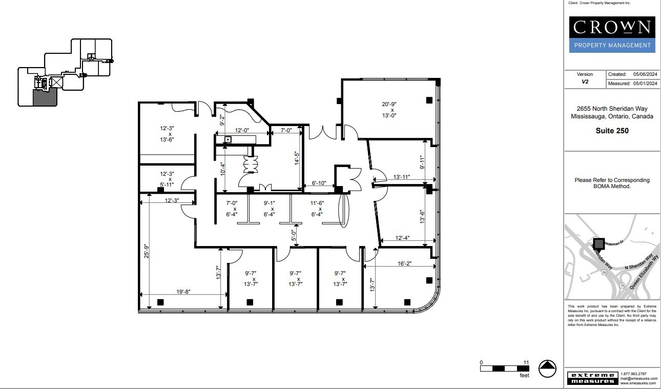 2655 N Sheridan Way, Mississauga, ON for lease Floor Plan- Image 1 of 1