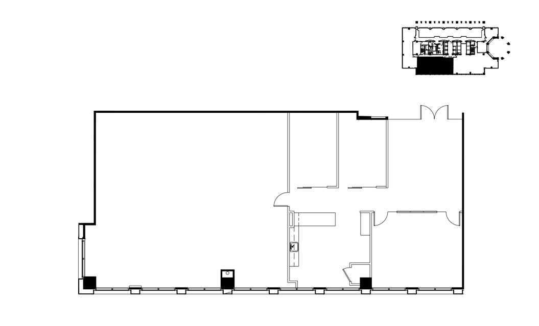 1170 Peachtree St, Atlanta, GA for lease Floor Plan- Image 1 of 1