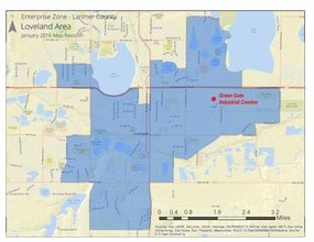 2019-2043 E 11th St, Loveland, CO - AERIAL  map view