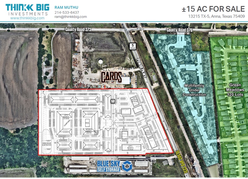 13215 TX-5, Anna, TX for sale - Aerial - Image 1 of 1