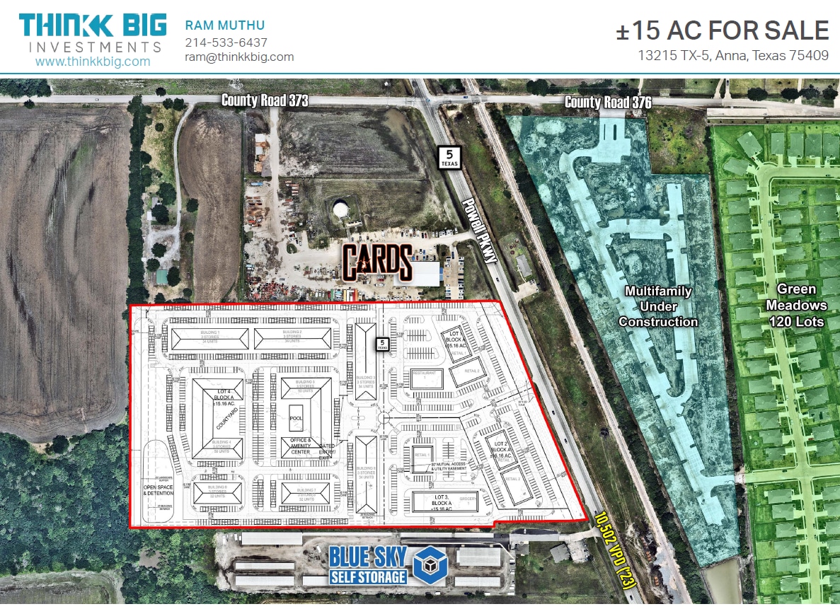 13215 TX-5, Anna, TX for sale Aerial- Image 1 of 2