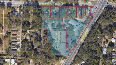 830 NE Waldo Rd, Gainesville, FL - aerial  map view