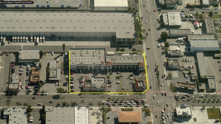 7500-7532 Rosecrans Ave, Paramount, CA for lease - Aerial - Image 2 of 6