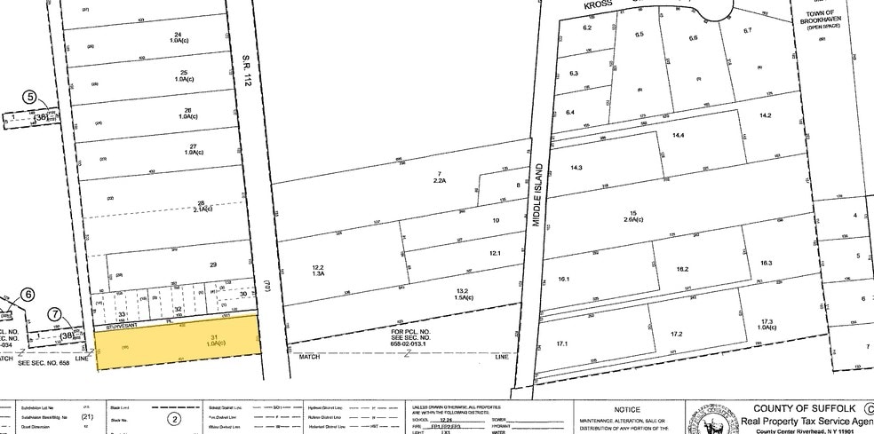 2956 Route 112, Medford, NY for sale - Plat Map - Image 3 of 5